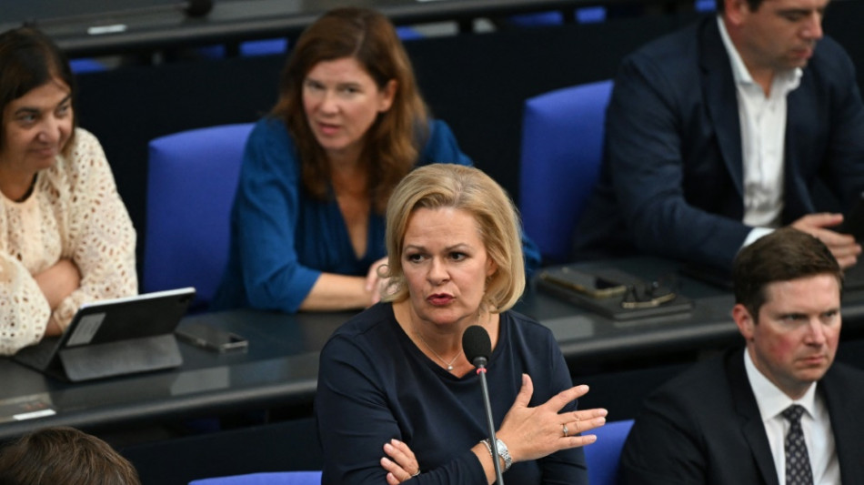 Faeser will Mittelk&uuml;rzungen vermeiden