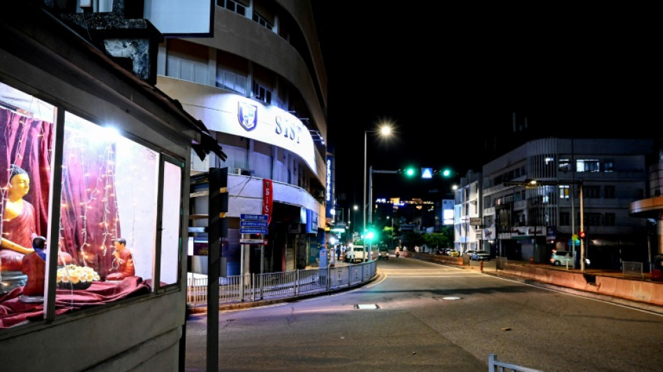 Manifestations au Sri Lanka: l'arm&eacute;e dans la rue, couvre-feu national de 36 heures