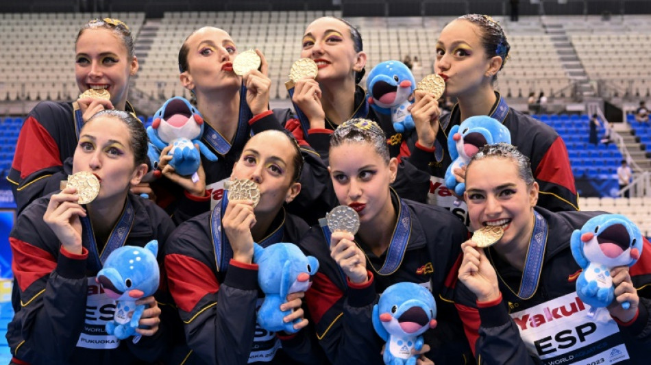 Espa&ntilde;a gana en rutina t&eacute;cnica por equipos de nataci&oacute;n art&iacute;stica en los Mundiales