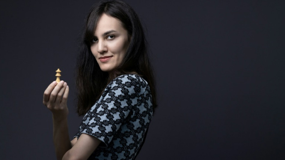 Exiled in France, Iranian chess star salutes 'courage' of protesters