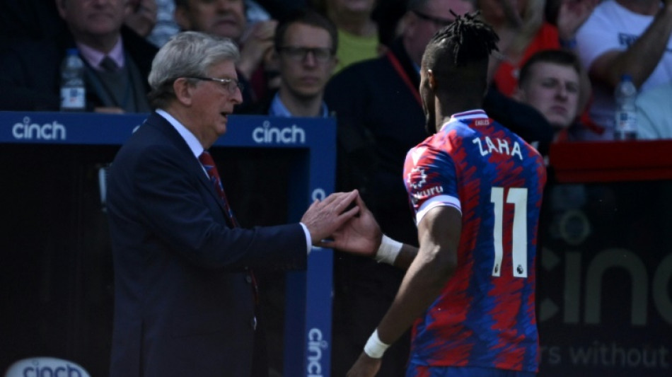 Crystal Palace pay fond farewell to 'talisman' Zaha