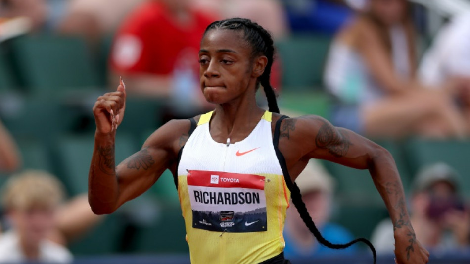US sprint star Richardson out of trials following arrest 