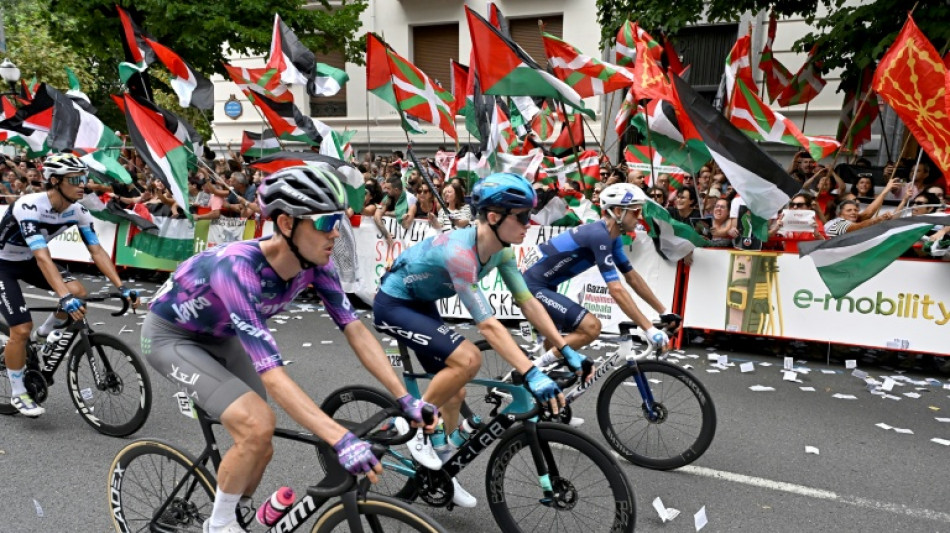 Pro-Palestinian protests rock Spain's Vuelta cycling race