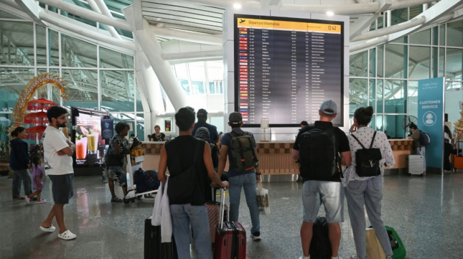 Vols annul&eacute;s &agrave; Bali &agrave; cause d'une &eacute;ruption volcanique