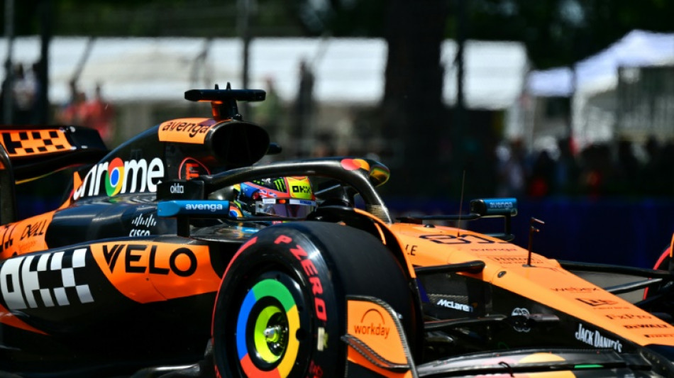 Piastri edges McLaren teammate Norris in opening practice at Imola