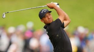 Schauffele tees off with lead at PGA with Scheffler close behind