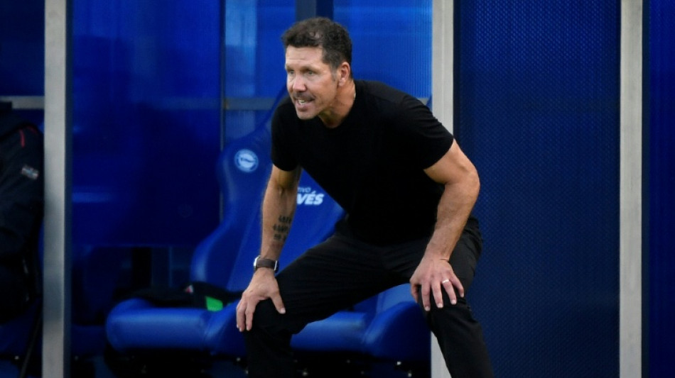Simeone's stuttering Atletico draw at Alaves