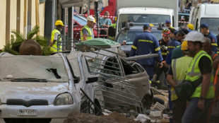 Gr&egrave;ce: 6 disparus apr&egrave;s l'effondrement d'un immeuble dans le centre d'Ath&egrave;nes