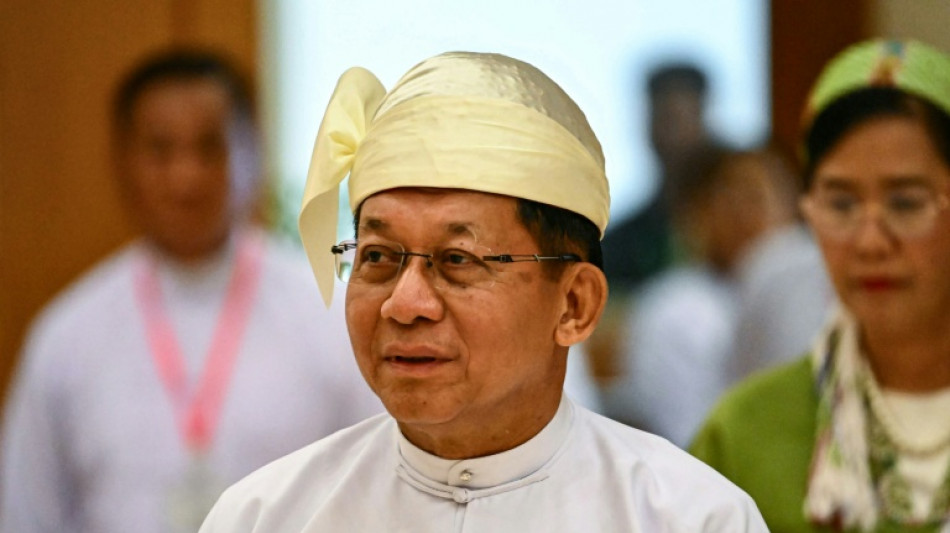 Myanmar junta chief sworn in as president