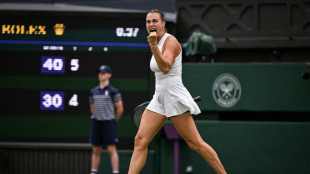 Sabalenka powers into Wimbledon quarter-finals