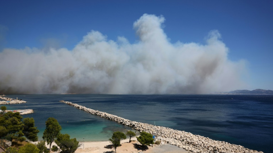 Incendio en Francia obliga a una parte de la poblaci&oacute;n de Marsella a confinarse