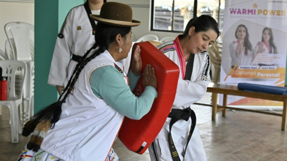 Lidia Mayta, la l&iacute;der aymara que combate con taekwondo la violencia machista en Bolivia