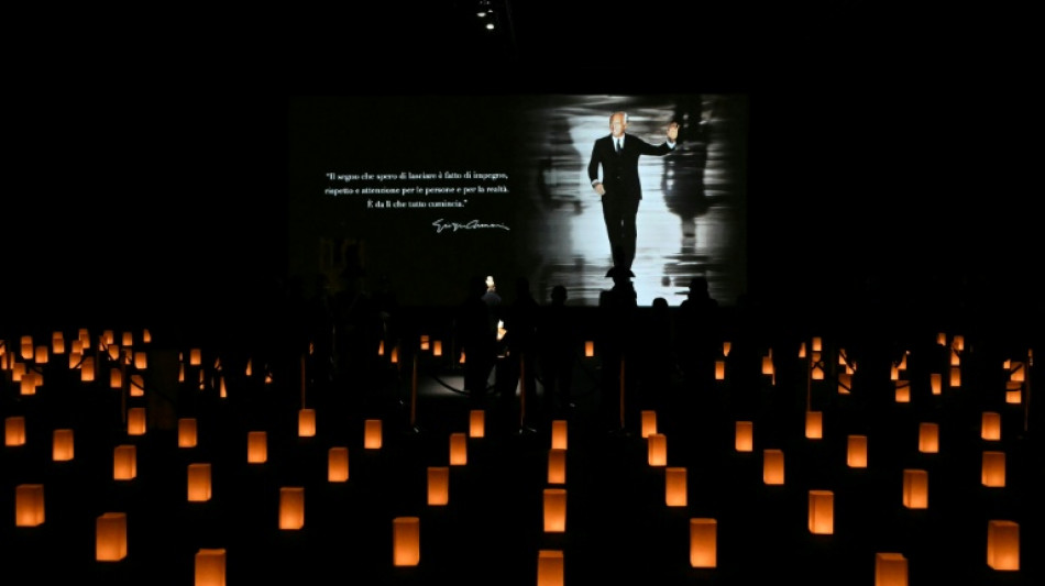 "El fin de una época": Milán despide a al "rey" de la moda Giorgio Armani