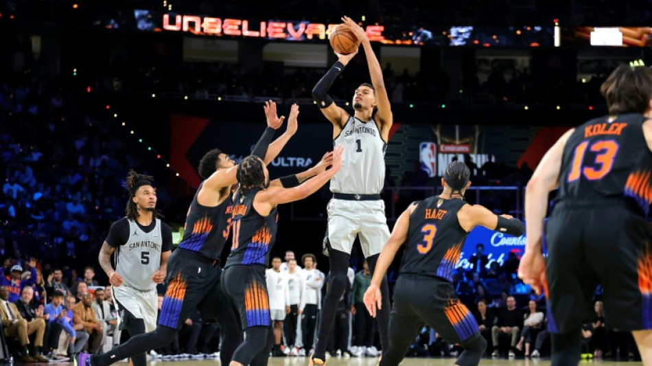 Coupe NBA: Wembanyama et les Spurs renvers&eacute;s par les Knicks en finale