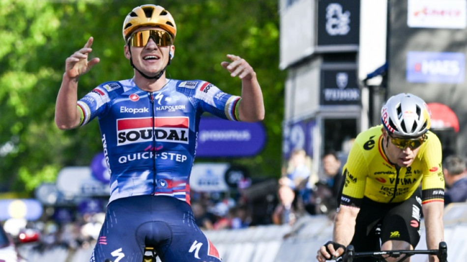 Evenepoel returns with victory in Brabantse Pijl