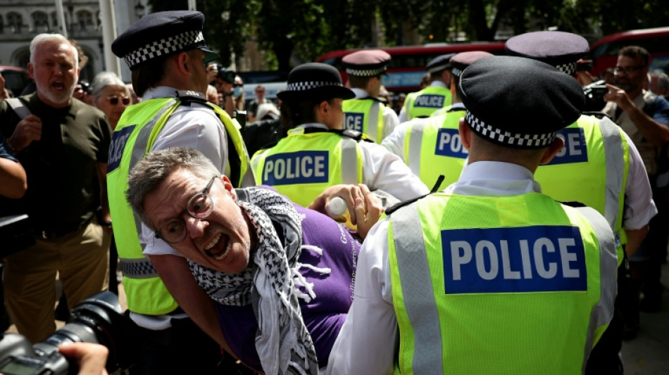 Mais de 300 são detidos em ato em Londres em apoio a organização pró-Palestina