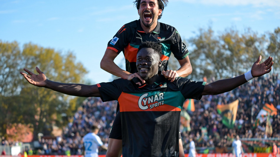 Serie A: Adams rilancia il Venezia, Napoli battuto 1-0