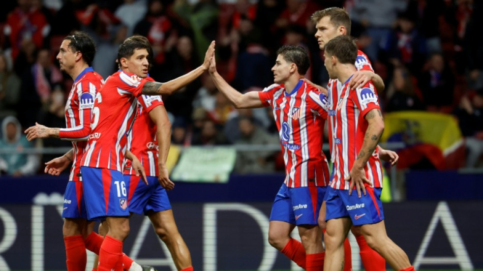 Com dois gols de Juli&aacute;n &Aacute;lvarez, Atl&eacute;tico vence Valladolid e se aproxima da Champions