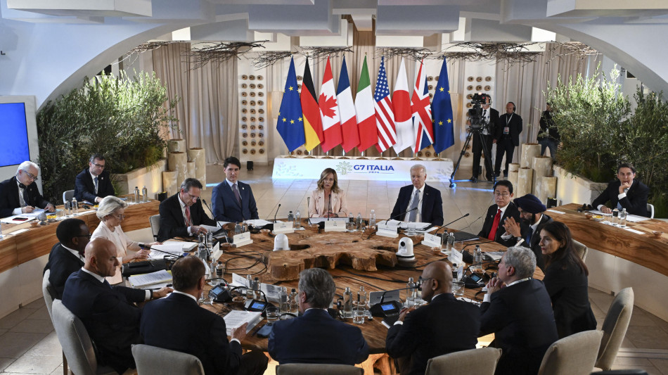 Meloni, c'&egrave; il consenso dei leader sulle conclusioni del G7
