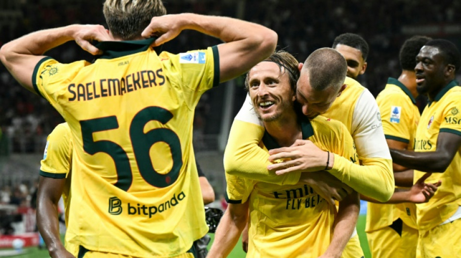 Old glories Modric and De Bruyne clash as AC Milan welcome Napoli