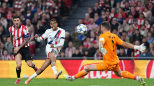 Ligue des champions: le PSG accroché à Bilbao mais tout près de la qualification