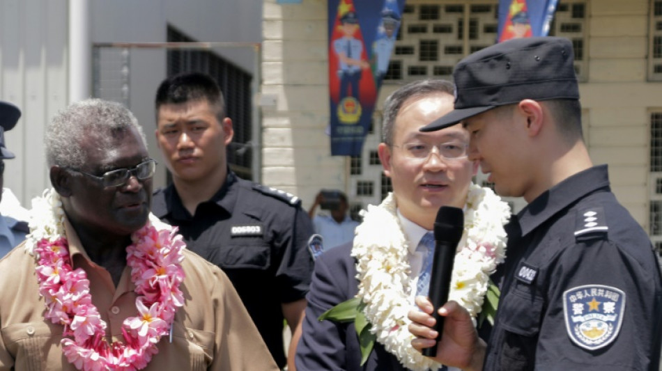 Solomons handed water cannons, police gun shipments from China, Australia