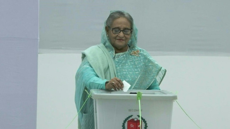 L&eacute;gislatives au Bangladesh: victoire sans surprise de la Premi&egrave;re ministre Hasina