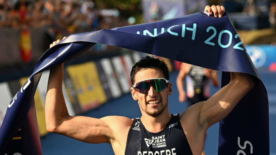 Euro de triathlon:&nbsp;tripl&eacute; fran&ccedil;ais emmen&eacute; par L&eacute;o Berg&egrave;re