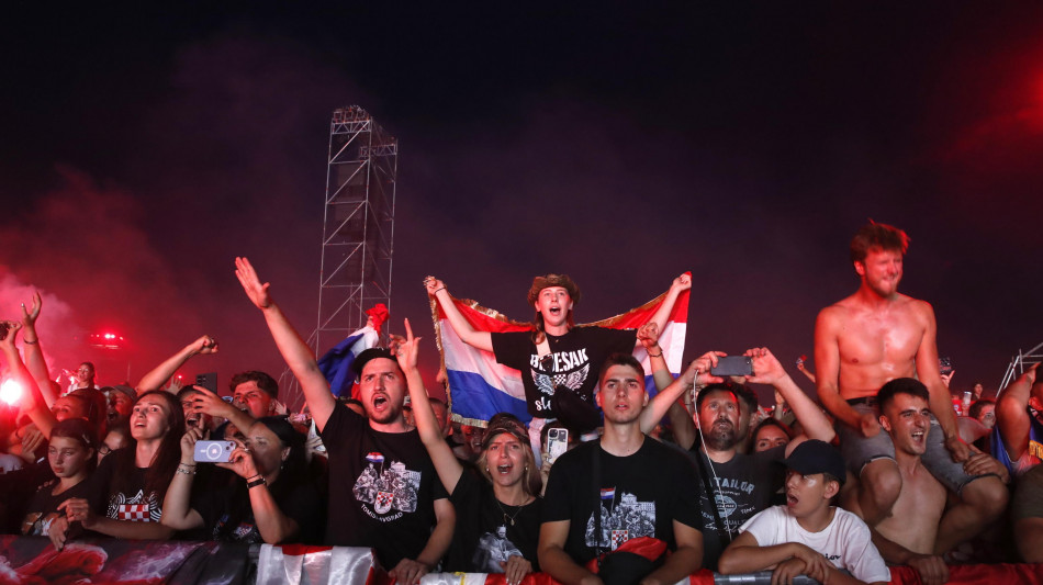 Zagabria,mezzo milione a megaconcerto idolo nazionalista croato
