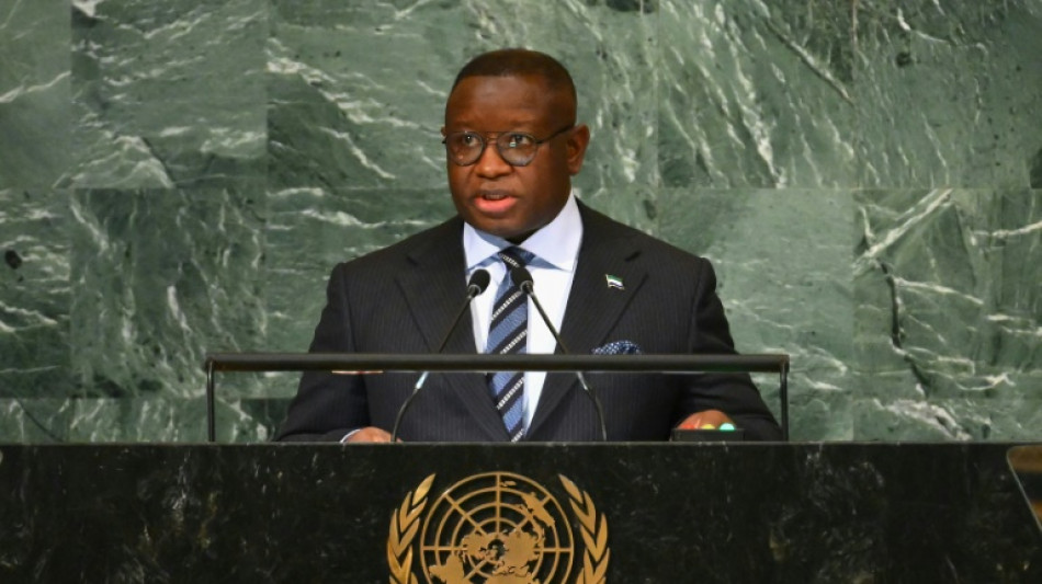 Ukraine: "Pour le bien de l'humanit&eacute;, arr&ecirc;tons cette guerre", dit le pr&eacute;sident sierra-l&eacute;onais &agrave; l'AFP 