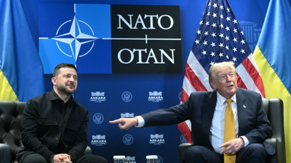 Ukraine's Zelensky in US to secure fresh Trump support