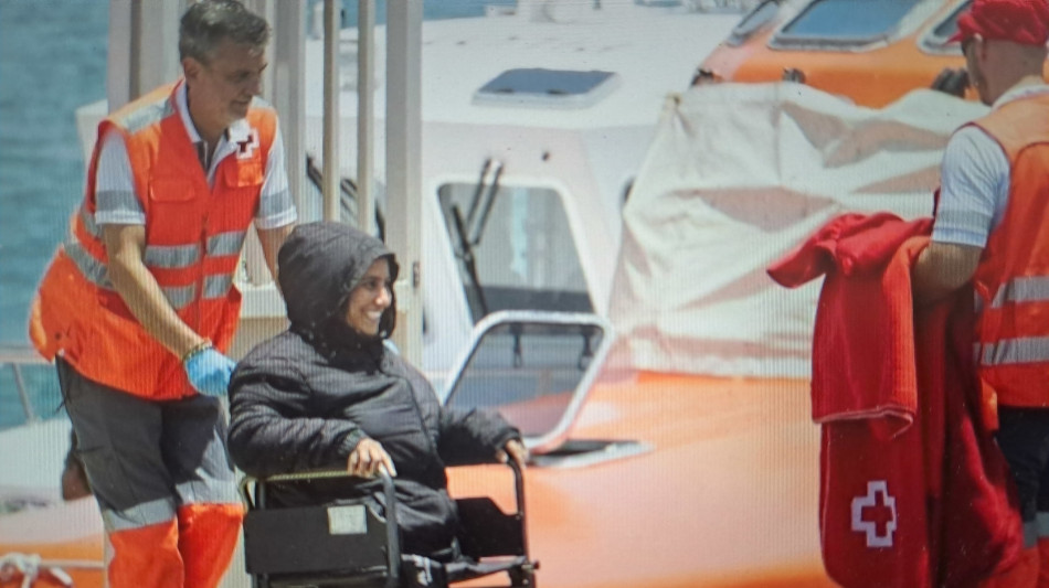 >ANSA-LA-STORIA/ L'odissea di Gilzan, la migrante senza gambe