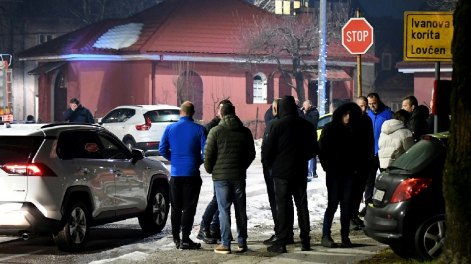 Au moins 10 personnes abattues au Mont&eacute;n&eacute;gro, le suspect en fuite