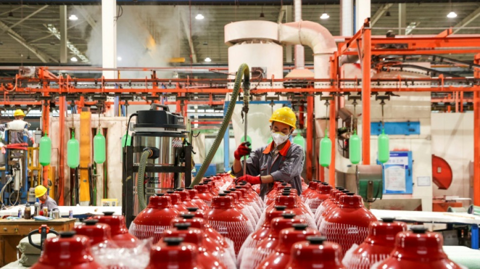 China factory output slows but consumption offers bright spot