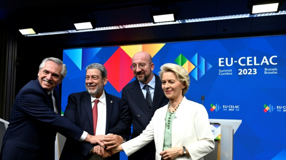 EU's Latin America summit underscores rift over Russia