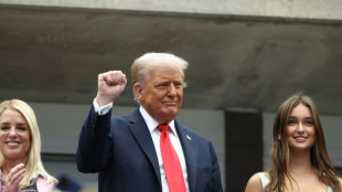 Trump visit delays US Open as president returns to Democratic hometown