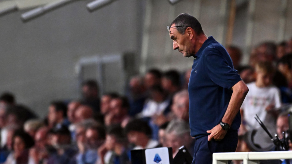 Atalanta; Sarri, con la Juve non &egrave; partita tra Spalletti e me