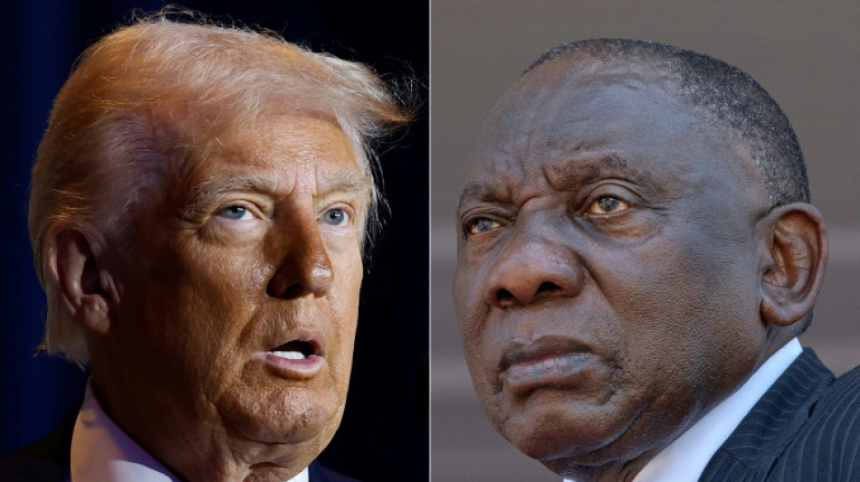 US-Pr&auml;sident Trump empf&auml;ngt S&uuml;dafrikas Staatschef Ramaphosa