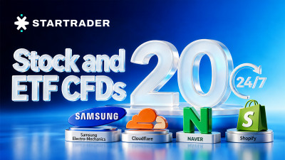 STARTRADER Adds 20 Stock and ETF CFDs to Its 24/7 Trading Range