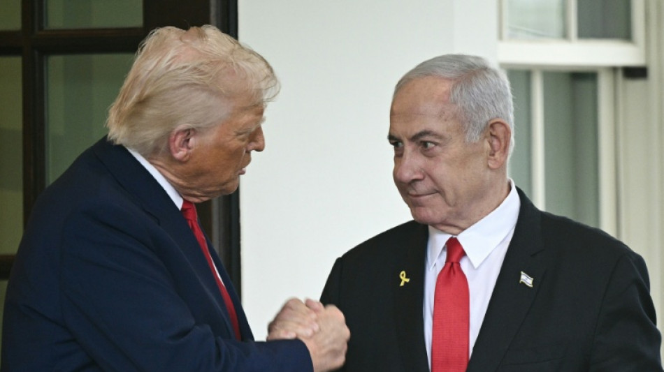 Bem&uuml;hungen um Waffenruhe im Gaza-Krieg: Trump empf&auml;ngt Netanjahu im Wei&szlig;en Haus 