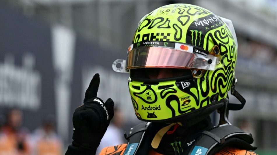 Norris edges Piastri for pole as McLaren lock out Melbourne front row