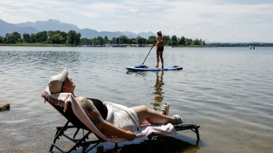 Germany swelters as European heatwave moves eastwards