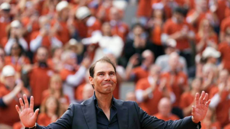 Roland Garros pays 'unforgettable' tribute to retired 'King of Clay' Nadal