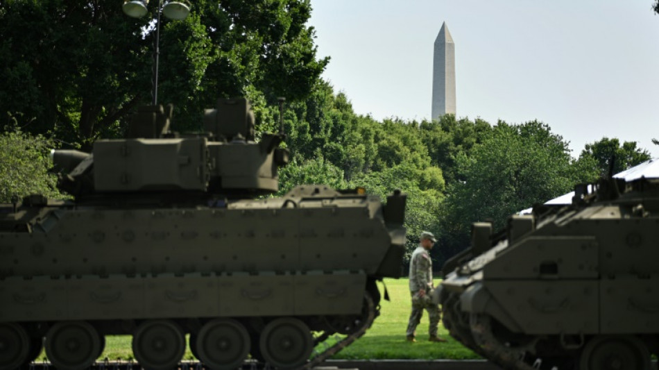 Trump blinda Washington para desfile militar no dia de seu aniversário