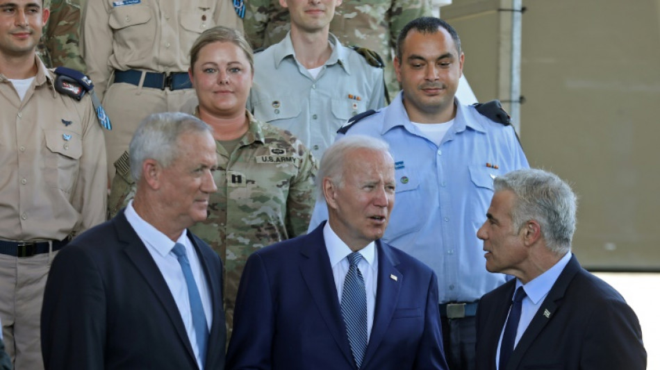 Biden bekr&auml;ftigt zum Auftakt seiner Nahostreise US-Unterst&uuml;tzung f&uuml;r Israel 