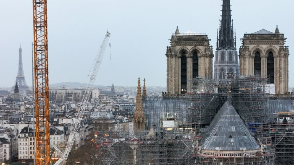 El viernes se podr&aacute; ver el interior restaurado de Notre-Dame de Par&iacute;s en televisi&oacute;n