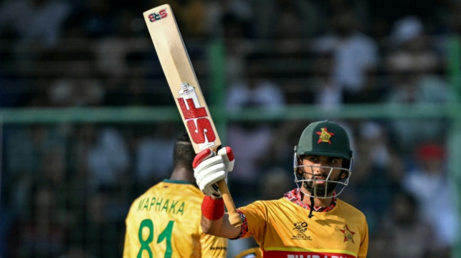 Raza steers Zimbabwe to 153-7 against South Africa