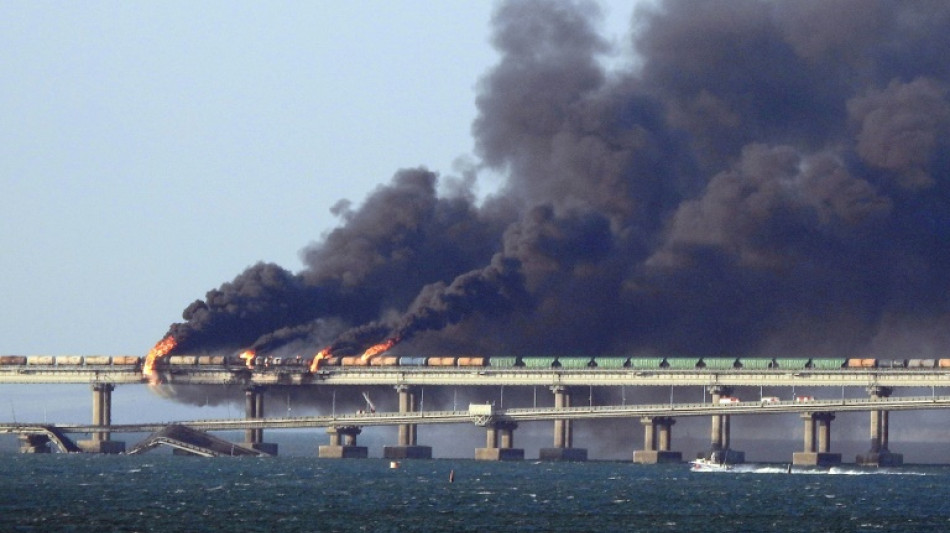 Frappes meurtri&egrave;res en Ukraine deux jours apr&egrave;s l'explosion sur le pont de Crim&eacute;e