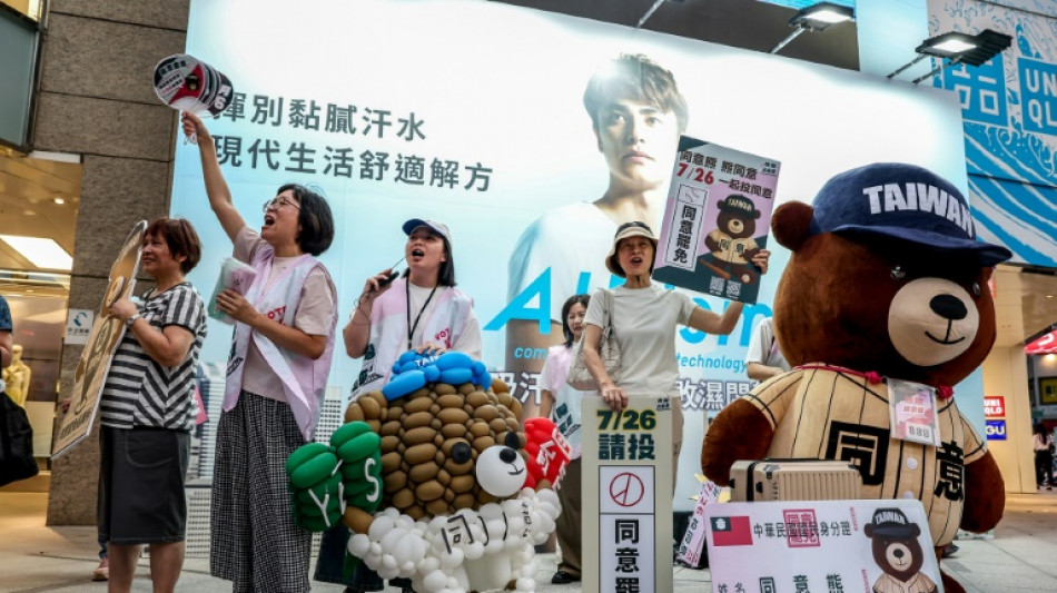 Taïwan: l'opposition manifeste son désaccord sur un vote en destitution
