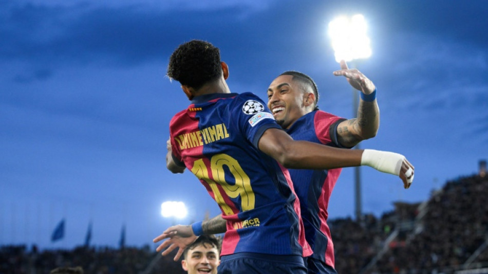 C1: Raphinha et Yamal r&eacute;galent et envoient le Bar&ccedil;a en quarts